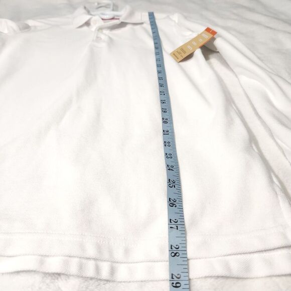 French Toast Uniform shirt for boy XXL Casual White Long Sleeved Polo Shirt - Picture 9 of 11